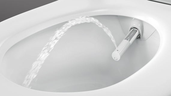 Geberit AquaClean Sela s technológiou sprchovania WhirlSpray